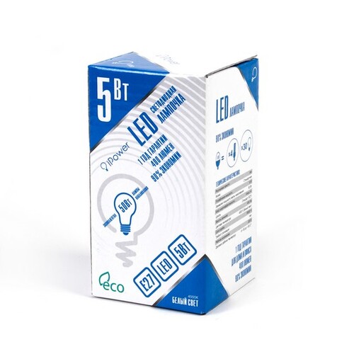 Светодиодная лампа iPower IPHB5W4000KE27