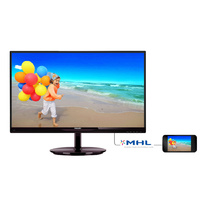 Монитор 23" PHILIPS 234E5QDAB/00 Чёрный