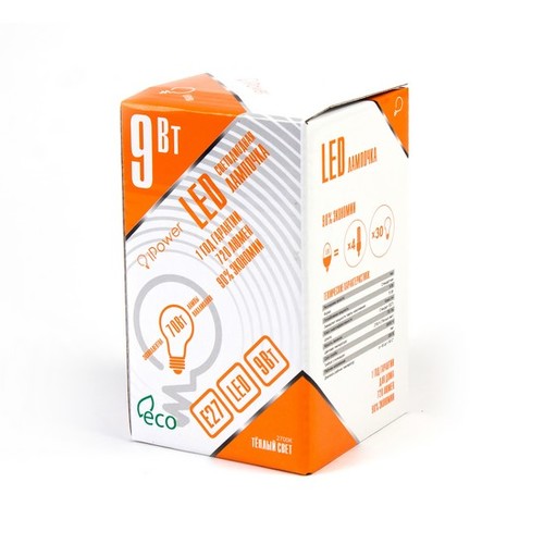 Светодиодная лампа iPower IPHB9W2700KE27